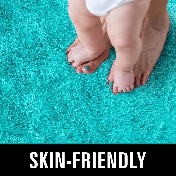 TWINNIS Super Soft Shaggy Rugs Fluffy Carpets, 5x8 Feet, Indoor Modern Plush - Image 3