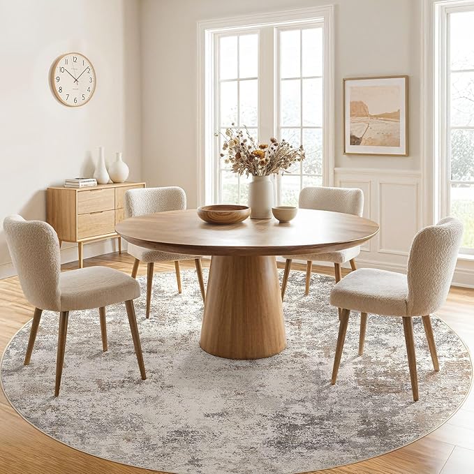 UERMEI 10ft Round Area Rug Living Room Rugs - Image 4