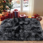 Pionblank Fluffy Small Rug for Bedroom 2x3 Feet, Shag Soft Area Rug, Modern - Image 2