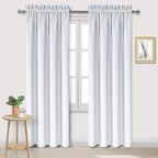 DWCN Blackout Curtains for Bedroom – Thermal Insulated Energy Saving Drapes for by DWCN