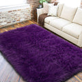 LOCHAS Soft Fluffy Faux Fur Rugs by LOCHAS