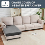 Couch Cover Velvet Chaise Cushion Cover - Image 4