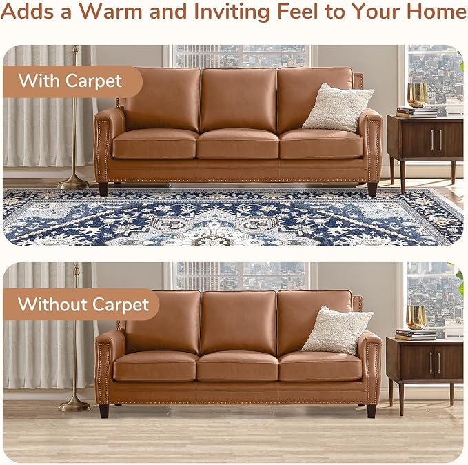 OPPODREAM Soft Round Rug 4ft, Washable Circle Rug 4ft - Image 8