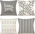 YCOLL Pillow Covers 20x20 Set of 4, Modern Sofa Throw Pillow Cover, Decorative by PillowCoversExpert
