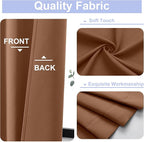 Simplebrand Ava Sun Baked Blackout Curtains - Image 3