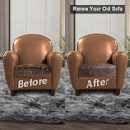 Leather Look Couch Cushion Covers Sofa Seat Slipcovers Sets Couches Furniture - Image 7
