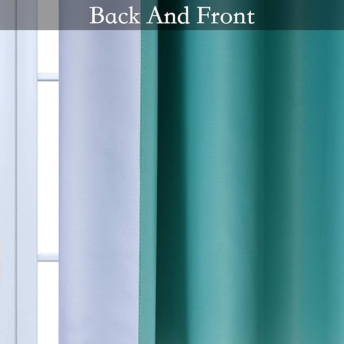 SimpleHome Ombre Room Darkening Curtains - Image 4