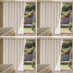 H.VERSAILTEX Linen Blackout Curtains Durable Thick Textured Linen Look 100% by HVERSAILTEX