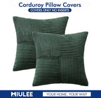 MIULEE Army Green Decorative Throw Pillow Covers 16x16 Inch - Image 6