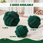 Uvvyui Knot Pillow Ball, Soft Home Decorative Pillows, Round Throw Pillow - Image 2