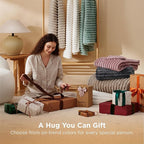 Bedsure Grey Fleece Throw Blanket - Image 4