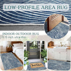 Modern Outdoor Rug - Image 6