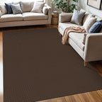 KOZYFLY Washable Area Rug 5x7 ft Rubber Backed Non Slip Rugs by KOZYFLY
