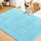 OLANLY Dog Door Mat for Muddy Paws 40x32, Absorbs Moisture and Dirt, Absorbent by OLANLY