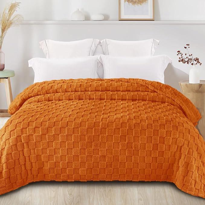 Exclusivo Mezcla King Size Flannel Fleece Blanket, Super Soft and Warm - Image 3