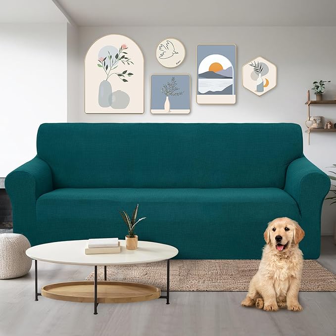 U-NICE HOME Stretch Couch Cover Sofa Cover Sofa Slipcover Furniture Protector - Image 2