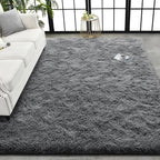TWINNIS Super Soft Shaggy Rugs Fluffy Carpets, 5x8 Feet, Indoor Modern Plush - Image 8