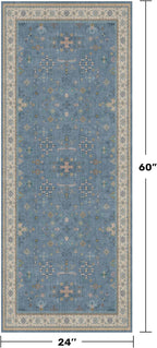 Hazo Haus Boho 2x5 Kitchen Rugs Non Slip - Image 2