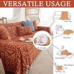 HANDONTIME Boho Aztec Sofa Slipcover - Image 6