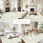 Srugn Washable Rugs 5x7 Area Rugs - Image 6