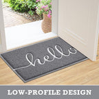 CozyBounty Door Mat Hello Mats Outdoor Indoor Non-Slip Doormat - Image 5