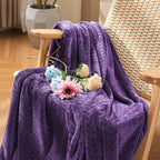 inhand Fleece Throw Blanket, Super Soft Fuzzy Blanket - Image 2