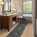 Runner Rug for Entryway: 2x6 Kitchen Rugs Non Slip Washable Ultra-Thin Soft - Image 5
