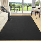AROGAN Modern Shag Area Rug for Bedroom, 4x6 Feet Washable Rugs for Living Room - Image 2