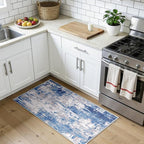 Washable Area Rugs 2'x4' Non-Slip Modern Abstract Soft - Image 3