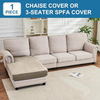 Couch Cover Velvet Chaise Cushion Cover - Image 4