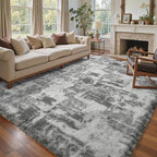 8x10 Ft Extra Large Shag Rugs for Living Room, Tie Dyed Ultra Soft Fluffy Furry - Image 3