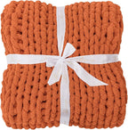Bigacogo Chunky Knit Throw Blanket - Image 7