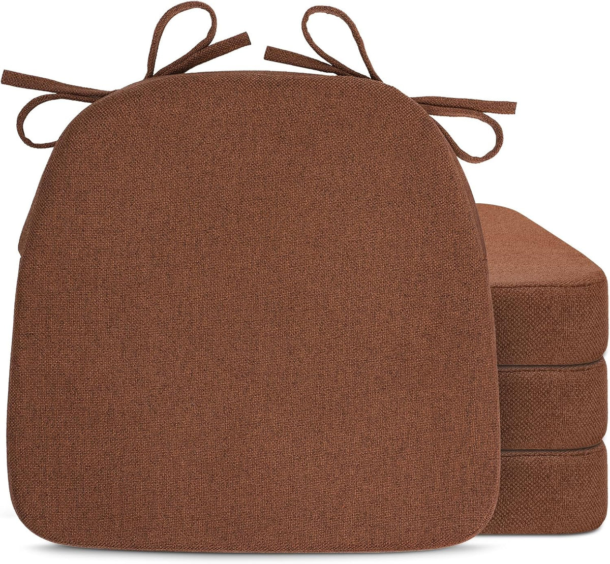 Sunsleek Chair Cushions for Dining Chairs D-Shaped Seat Cushions Chair Pads