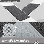 BEQHAUSE Kitchen Rugs and Mats 2PCS, Non-Slip Kitchen Mats - Image 4