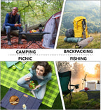 NACETURE Ultralight Camping Table, Foldable Backpacking Table with Mesh