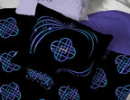 Kpop Demon Hunters Huntrix Twin Comforter Set 5 Piece Kids Bedding, Black
