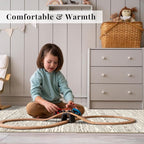 3x18 Washable Kitchen Runner Rug: Modern Moroccan Runners - Image 3