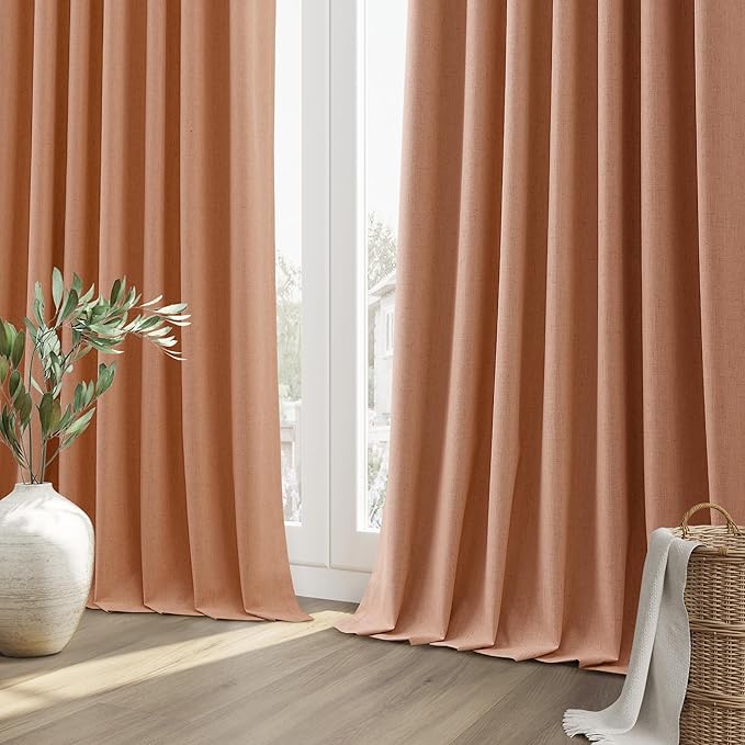 Guken 100% Blackout Curtains 120 Inch Length 2 Panels Set - Image 10