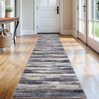 Lansny Modern Abstract Runner Rug 2x12 by lansny