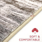 KOZYFLY Small Area Rug 2x3 Rug Entryway Rugs Modern Abstract, Washable Kitchen - Image 2
