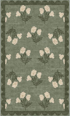 3x5 Floral Entry Rug - Image 7