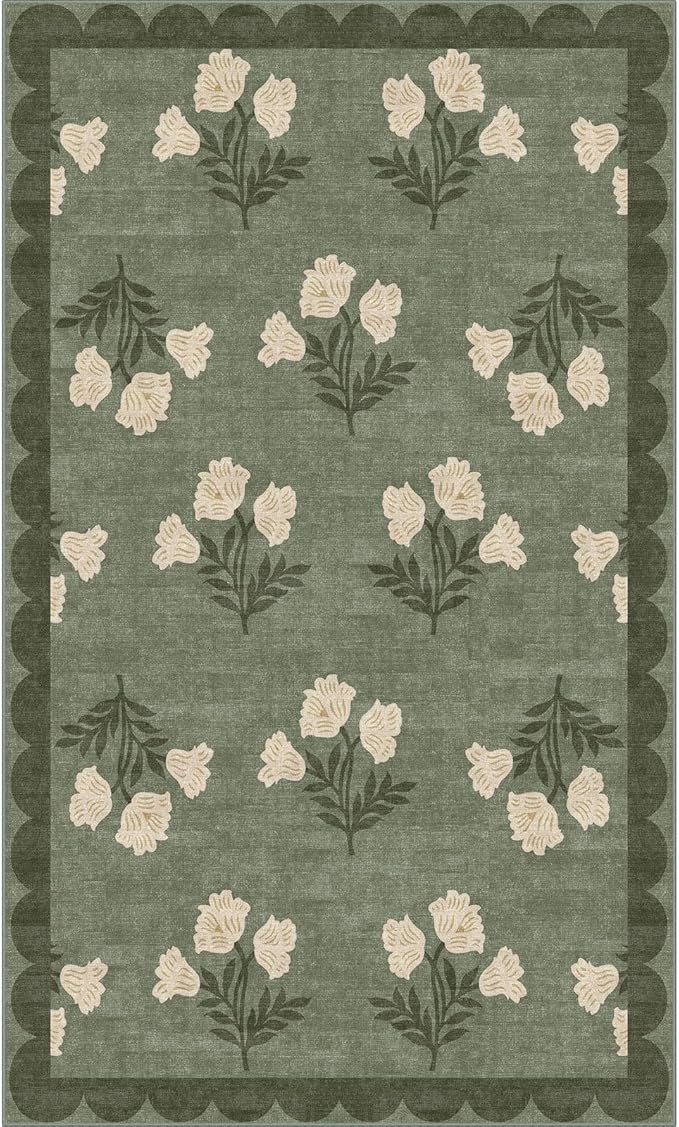 3x5 Floral Entry Rug - Image 7