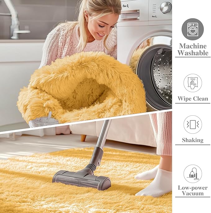 OLANLY 2x5 Machine Washable Runner Rugs - Image 2