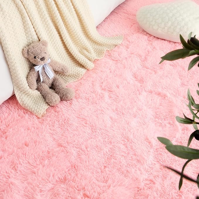LOCHAS Ultra Soft Indoor Modern Area Rugs Fluffy Living Room Carpets - Image 4