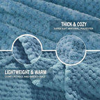 Exclusivo Mezcla Fleece Throw Blanket Extra Large, Super Soft and Warm Blankets - Image 6