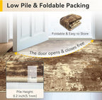 Washable Area Rugs 4'x6' Non-Slip Modern Abstract Soft - Image 5