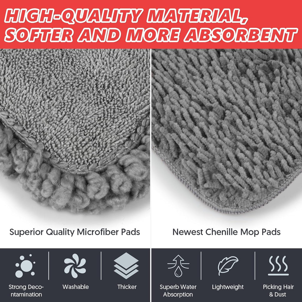 Wet Dry Mops for Hardwood Floors Cleaning: Microfiber Spray Mop Washable