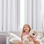 Deconovo White Room Darkening Curtains - Image 5