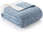 Snuggle Sac Blue Throw Blankets - Image 5