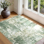 Washable Area Rugs 3'x5' Non-Slip Modern Abstract Soft - Image 2